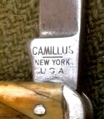 The Main Blade Front Tang Stamp.