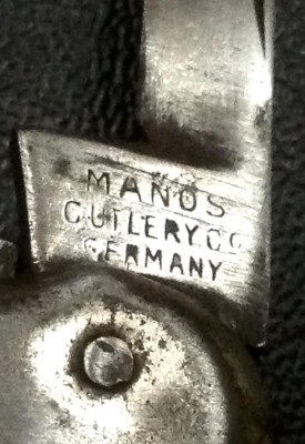 The Secondary Blade Front Tang Stamp.