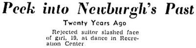 Twenty Years Ago Would Make It February, 1934.
