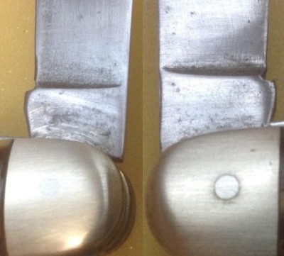 The Main Blade Tang- Front &amp; Back.