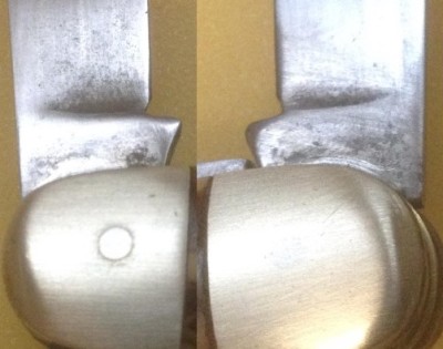 The Secondary Blade Tang- Front &amp; Back.