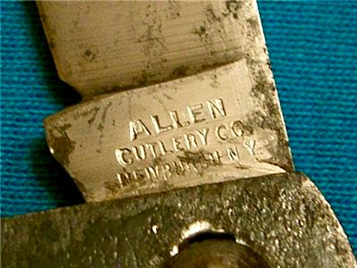 The Main Blade Front Tang Stamp.