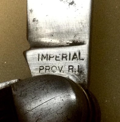The Main Blade Front Tang Stamp.
