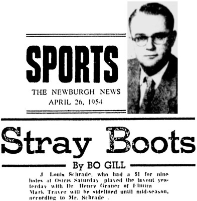 J. Louis Schrade Mentioned.