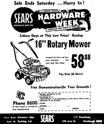 Sears Ad.