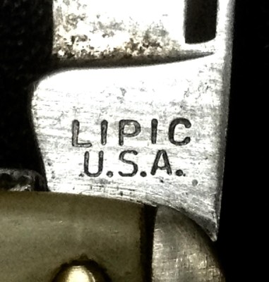 The Main Blade Front Tang Stamp.