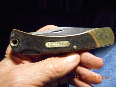 The blade is a tad short as it sits in the well. With the reshaped blade, the tip stood a bit proud and now sits below the frame.