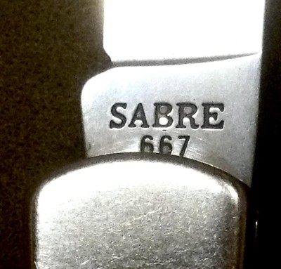 The Main Blade Front Tang Stamp.