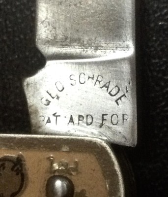 The Main Blade Front Tang Stamp.