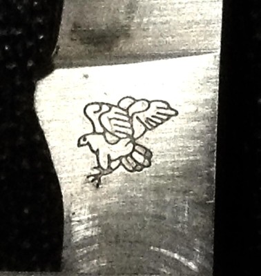 The Main Blade Front Tang Stamp.