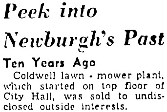 Ten Years Ago Would Make It August, 1944.