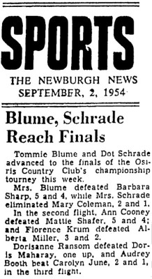Dorothy &quot;Dot&quot; Schrade Mentioned.