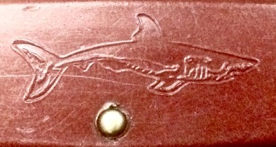 The Shark Image On The Handle.
