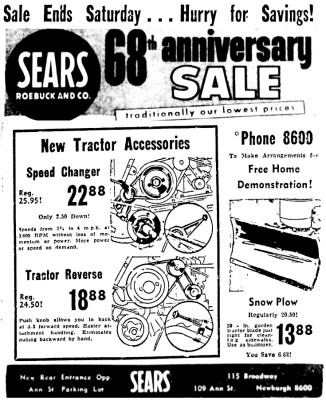 Sears Ad.