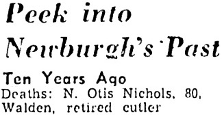 Ten Years Ago Would Make It November, 1944