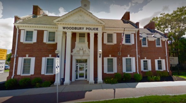 The Former FARMERS &amp; MECHANICS NATIONAL BANK Building. <br />As Of January 2016, Headquarters Of The Woodbury, New Jersey, Police Department.