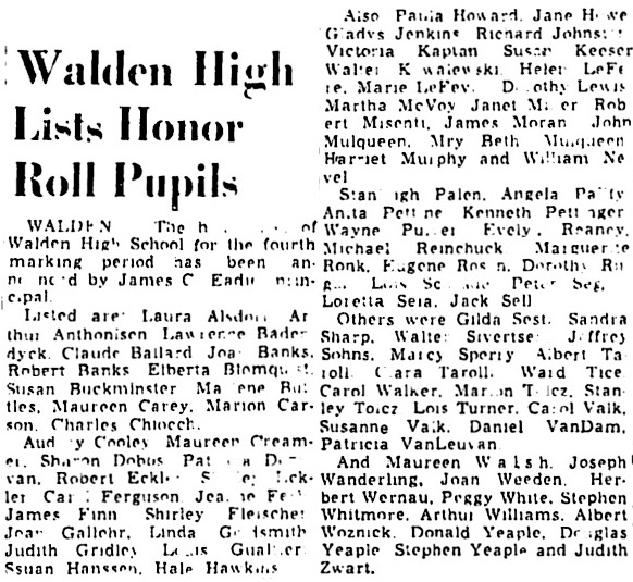 Lois Schrade mentioned.