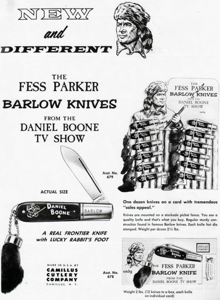 Fess Parker as Daniel Boone