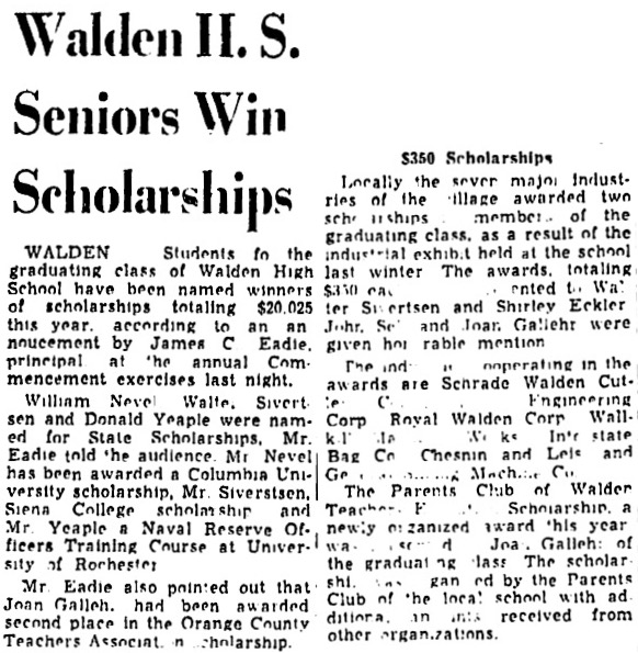 Schrade Walden Cutlery Corporation Mentioned.