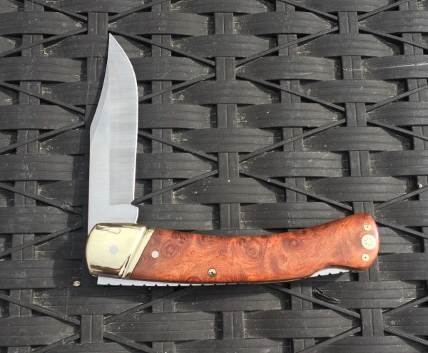 6OT with amboyna burl handles