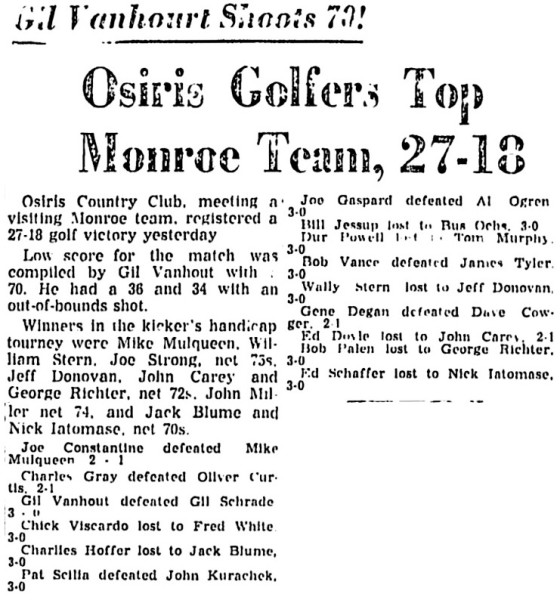 Gilbert &quot;Gil&quot; Schrade Mentioned.