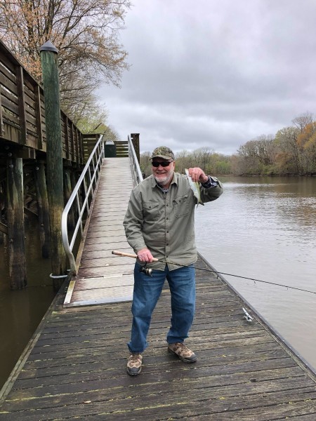 Roanoke River 3-13-23 (3) Williamston NC - Jim - first fish of the day.jpg