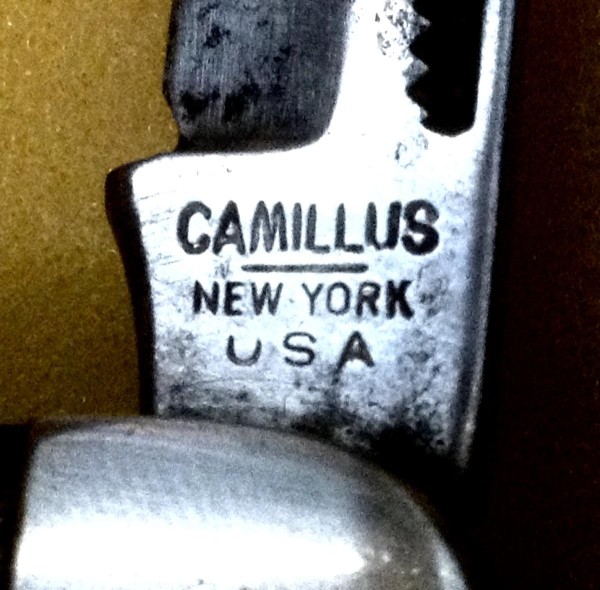 The Main Blade Front Tang Stamp.