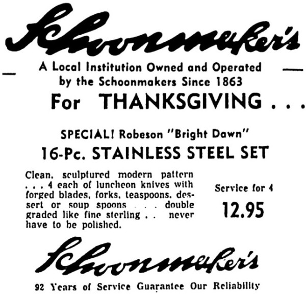 Robeson &quot;Bright Down&quot; Ad.