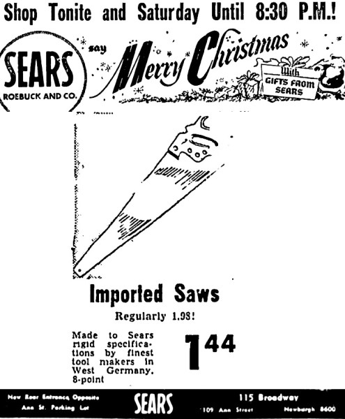 Sears Ad.