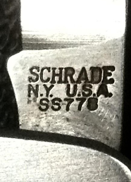The Main Blade Front Tang Stamp.