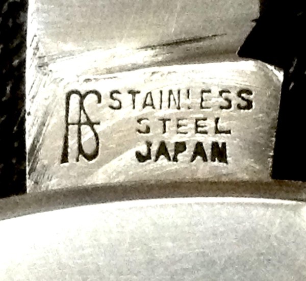 The Main Blade Back Tang Stamp.