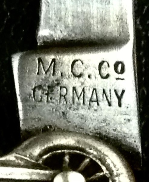 The Main Blade Front Tang Stamp.