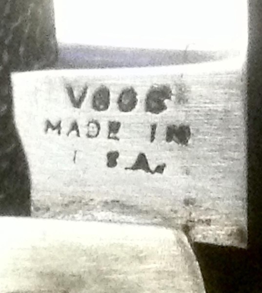 The Main Blade Front Tang Stamp.