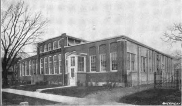 Factory Of The Clipper Belt Lacer Company, Grand Rapids, Michigan. Circa ?