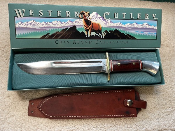 Western knife -   - sheath knife  W 46.jpg