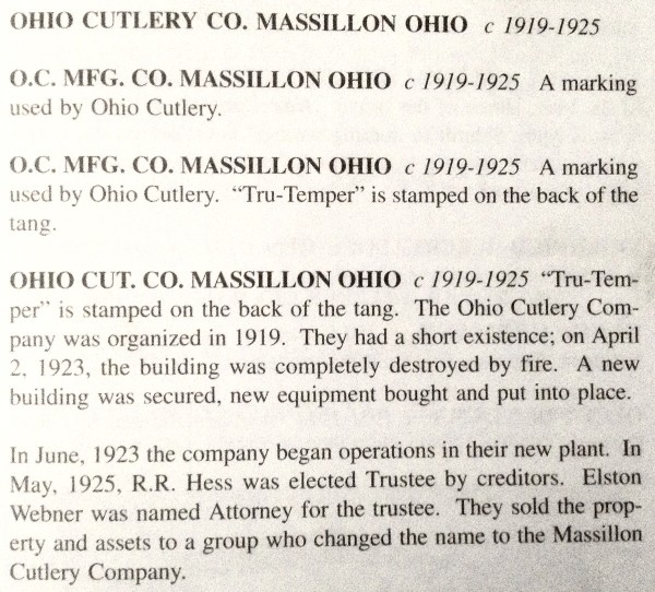 The GOINS' Descriptions.