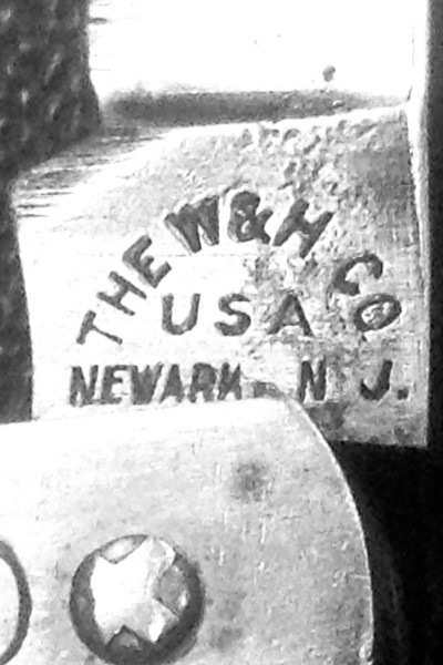 The Main Blade Front Tang Stamp.