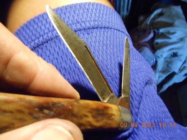 Cleaned up a bit and treated to a Lansky sharpening.