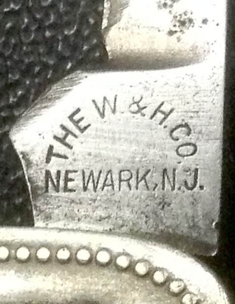 The Secondary Blade Front Tang Stamp.