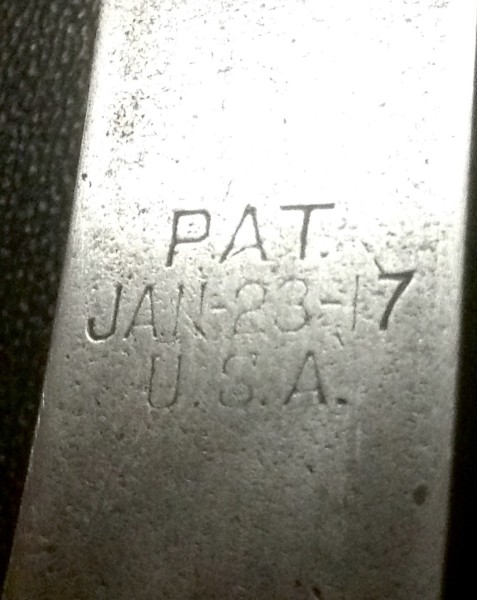 The Patent Date Handle Stamp.