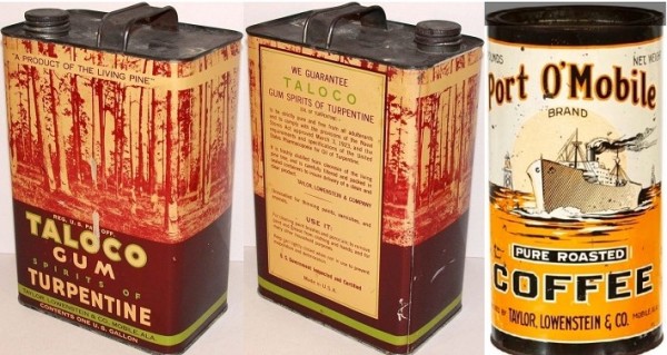 A Couple Of TAYLOR, LOWENSTEIN &amp; CO. Items. Circa ?<br />NOT My Pictures. NOT My Items.