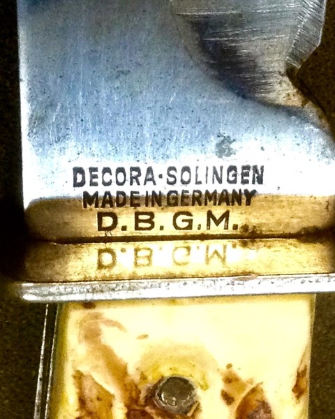 The Main Blade Stamp.