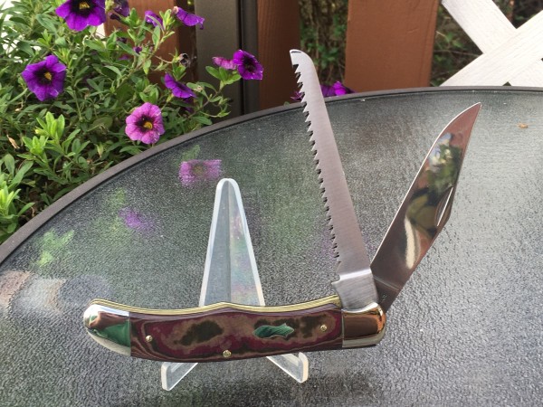 225OT Son of a Gun with Tri-Color Richlite Handles