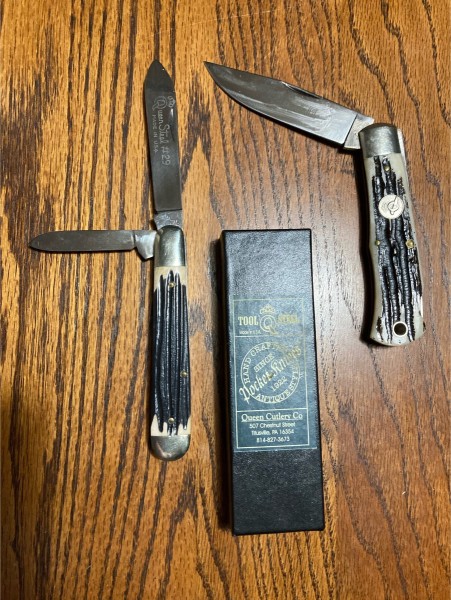 Couple more Winterbottom bone handled Queens in my collection