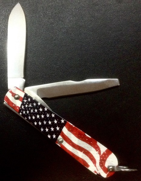 CAMILLUS 327F-&quot;Ol' Glory&quot; Series<br />Pocket Knife #25.