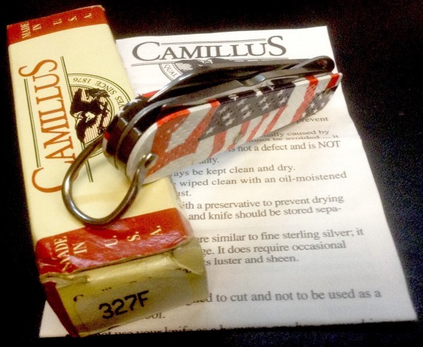 CAMILLUS 327F-&quot;Ol' Glory&quot; Series<br />Pocket Knife #27.