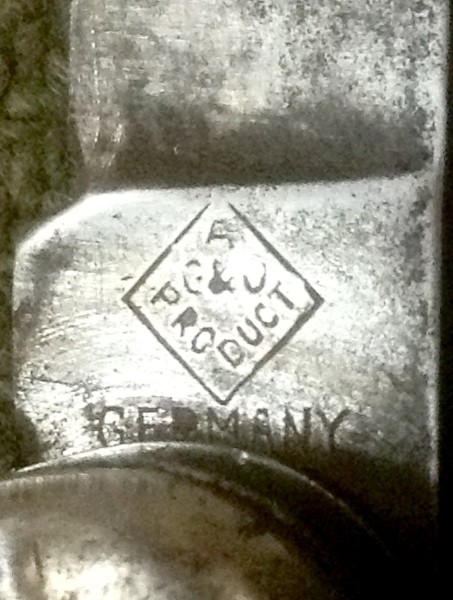 The Main Blade Front Tang Stamp.