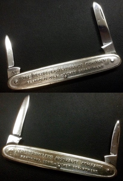 ROBESON ShurEdge. #1 <br />Tang Stamp(s)=1916-1939.<br />Top - The Main Handle Side. (Text)<br />Bottom - The Other Handle Side. (Text)