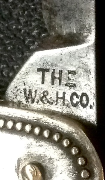 The Secondary Blade Front Tang Stamp.