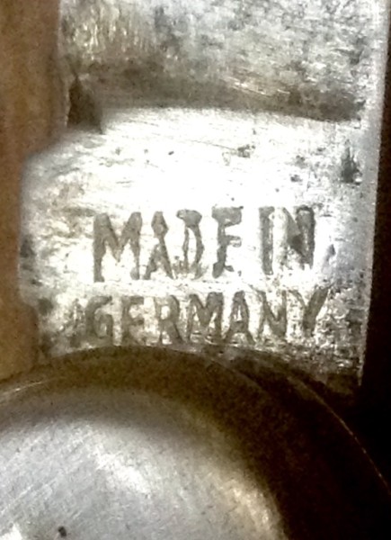 The Main Blade Front Tang Stamp.
